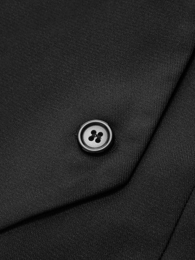 Damen Anzug-Weste & Plissierter Minirock Zweiteiler Set