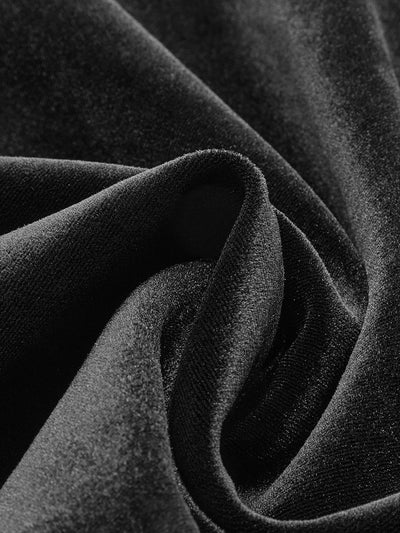 Katrina | Samt-Minikleid mit tiefem Rückenausschnitt und großer Schleife