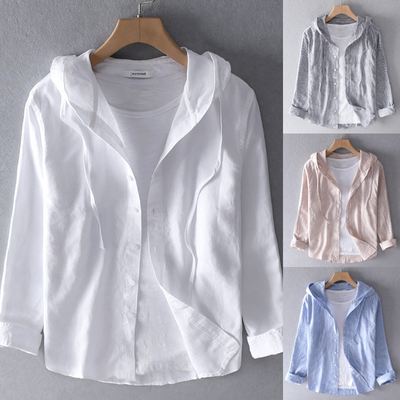 Brie - Damen Luftiges Soft-Shirt Kapuze Kordelzug Taschen