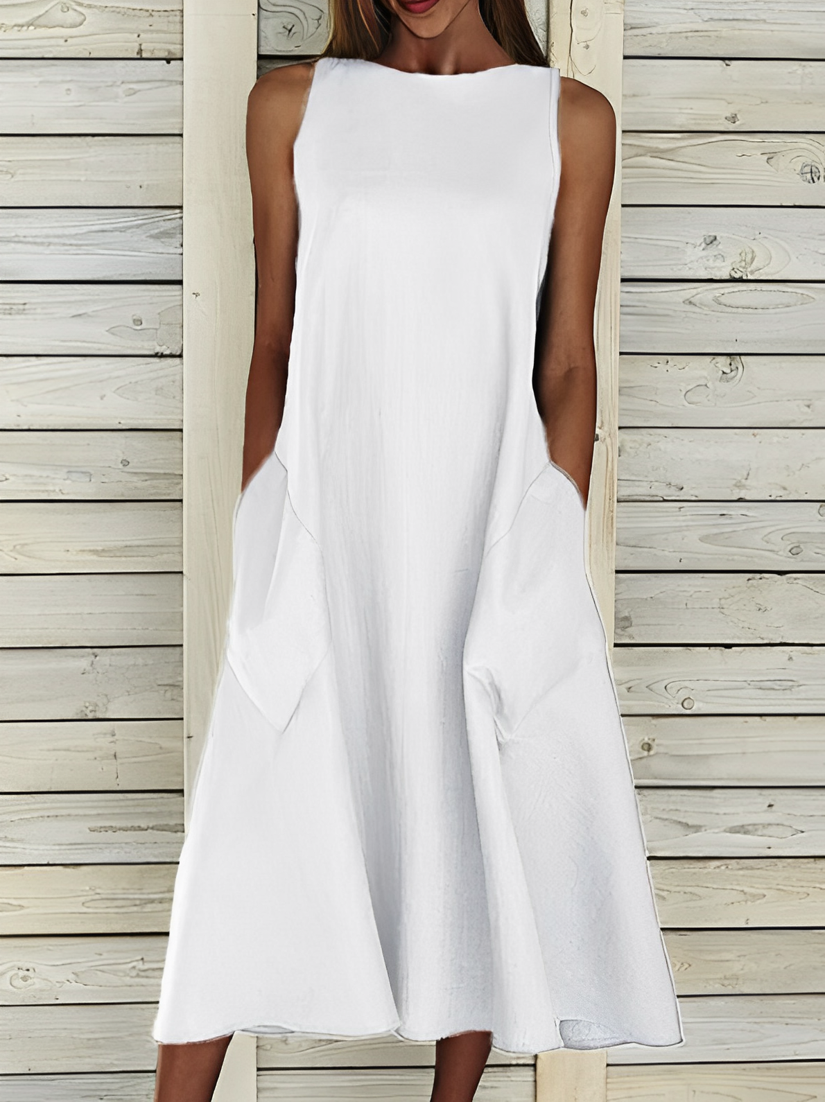 Amihan - Schlichtes Baumwollkleid für jede Gelegenheit