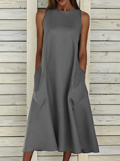 Amihan - Schlichtes Baumwollkleid für jede Gelegenheit