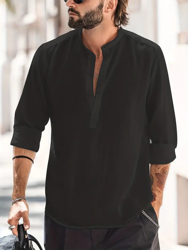 Benjamin - Langärmliges Hemd für Herren