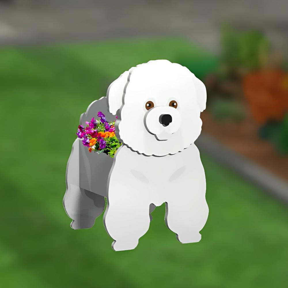 Bichon Flower Pot