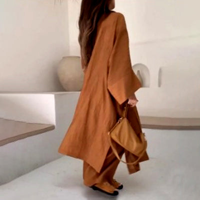 SOLÈNE - Luxuriöses 2-teiliges Strickjacken-Set für einen eleganten Look