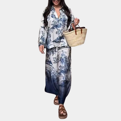 Dona - Stilvolles und schickes dreiteiliges Set für Damen