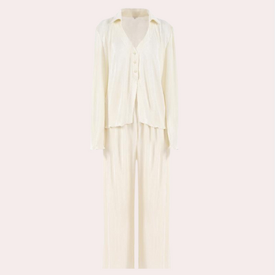 Evita - Elegantes zweiteiliges Damenset für einen raffinierten Look