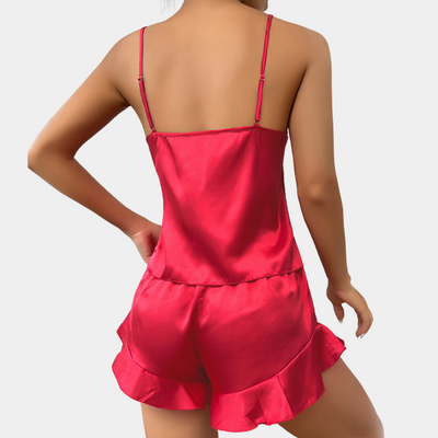 Schickes Damen-Pyjama-Set für luxuriösen Komfort