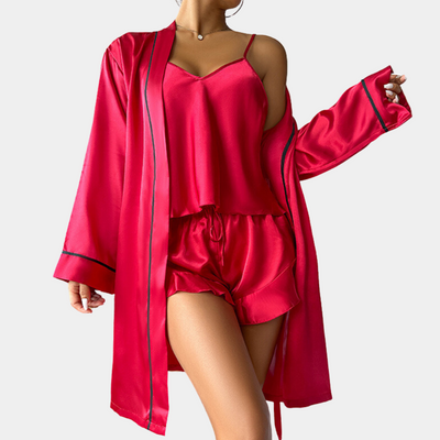 Schickes Damen-Pyjama-Set für luxuriösen Komfort