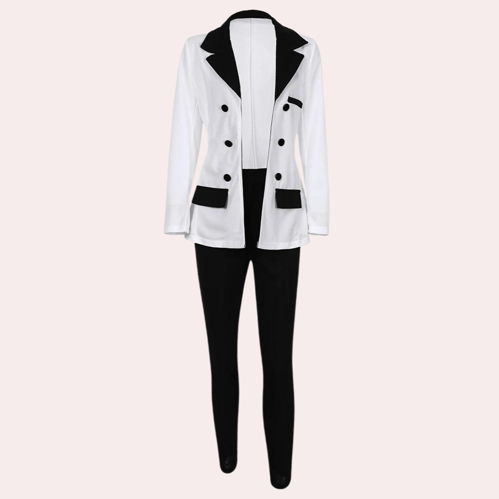 Jena - Elegantes 2-teiliges Set für Damen in modern-klassischem Design