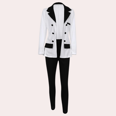 Jena - Elegantes 2-teiliges Set für Damen in modern-klassischem Design