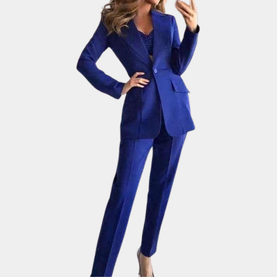 Mela - Elegantes, luxuriöses 3-teiliges Blazer-Set für einen raffinierten Look