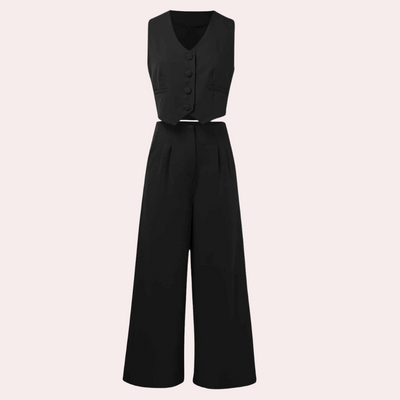 Stilvolles Set aus Weste und Hose für Frauen