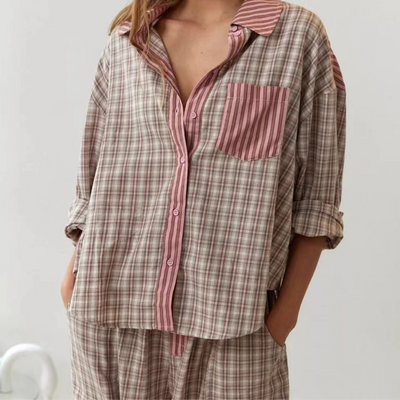 Luxuriöses Damen-Pyjama-Set für ultimativen Komfort