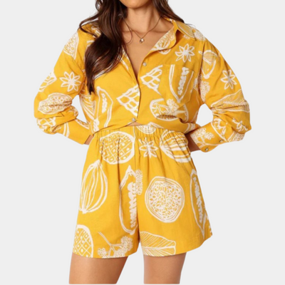 Modisches und trendiges Damenset mit einzigartigen Prints