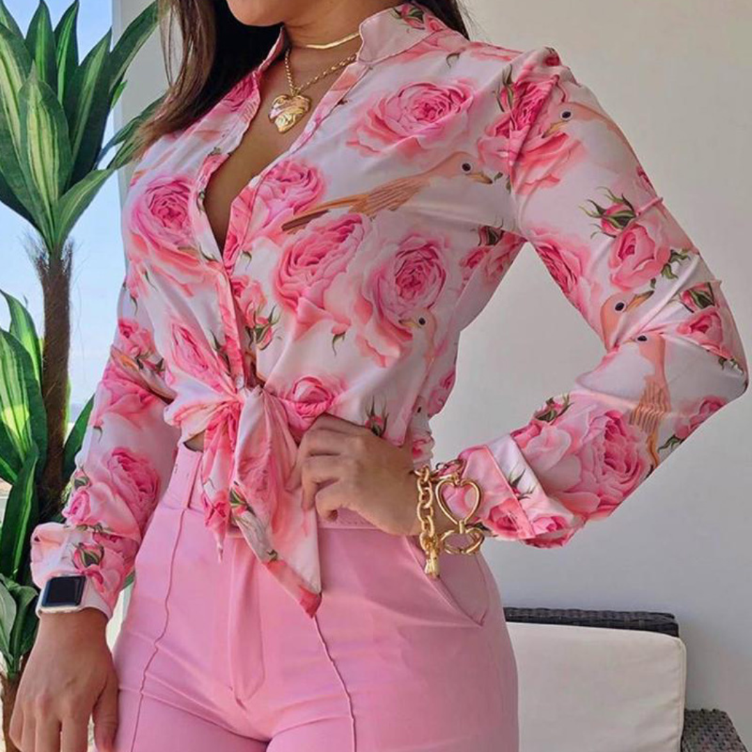 Ora - Stylisches und erfrischendes Sommerset mit Bluse und Shorts