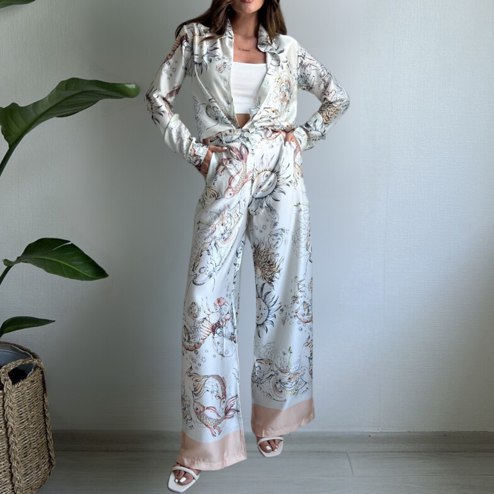 Jazzlyn - Stilvolles und bequemes 2-teiliges Damen-Outfit