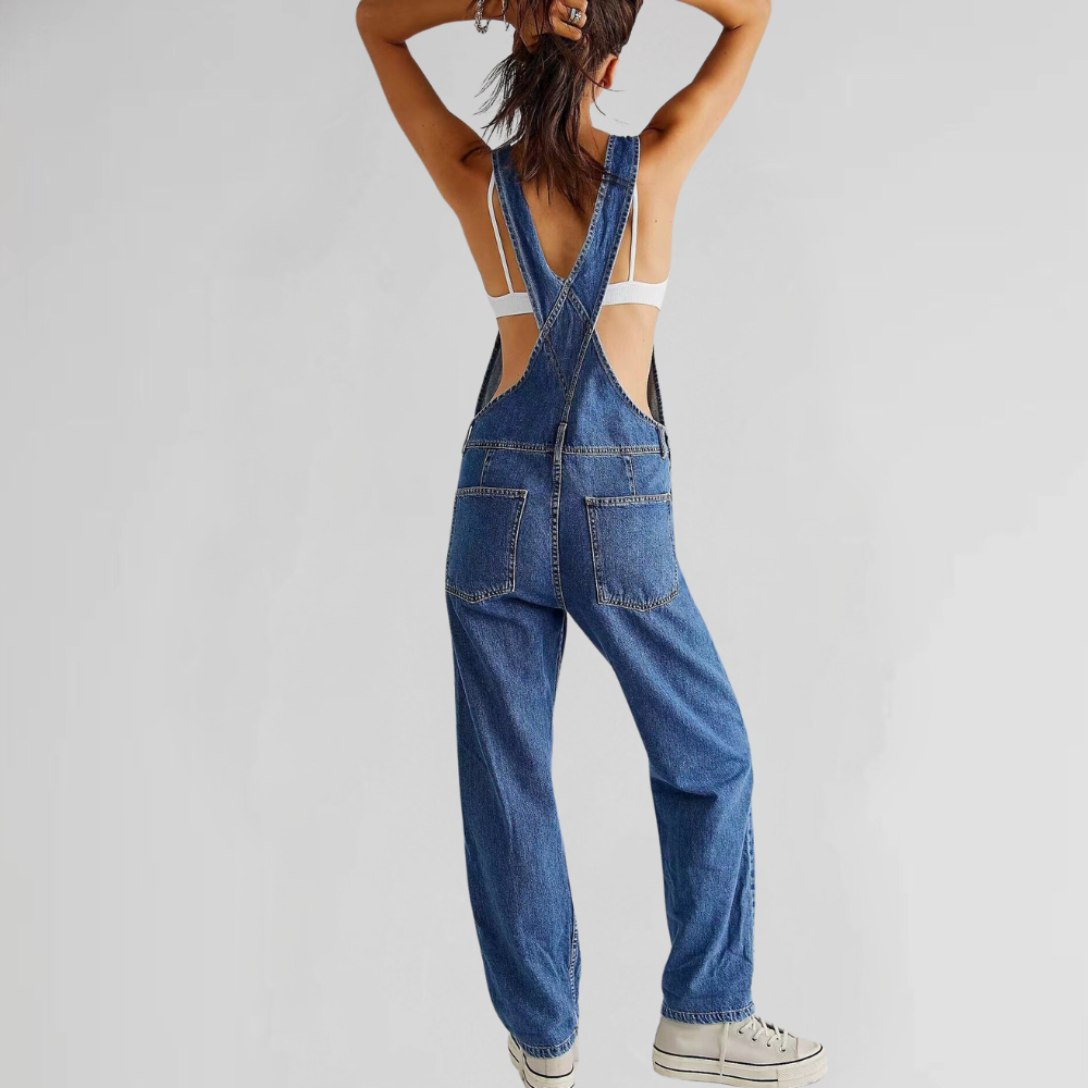 Jacqui – Stilvoller Jeansstoff Overall
