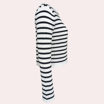 Tassa - Stilvolles gestreiftes 2-teiliges Set für einen eleganten Look