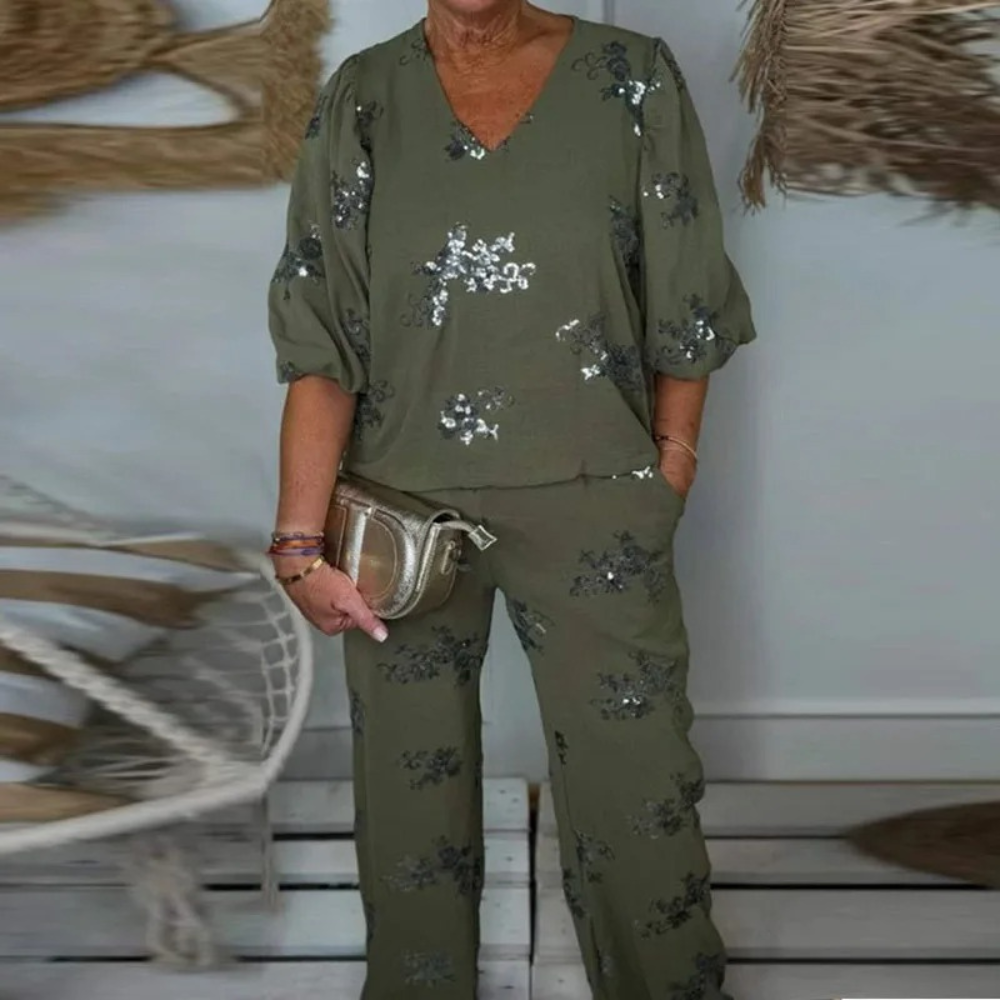 Nadija - Elegantes 2-teiliges Damen-Outfit für den modernen Stil