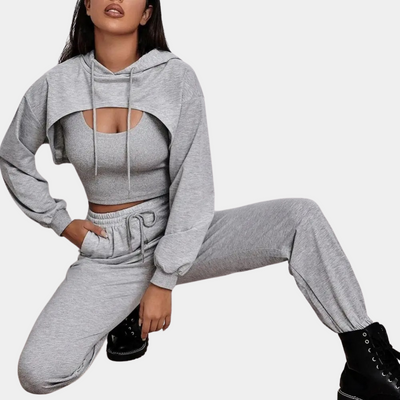 Daciana - Luxuriöses 3-teiliges Damenset für einen raffinierten Look