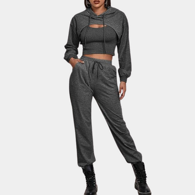 Daciana - Luxuriöses 3-teiliges Damenset für einen raffinierten Look