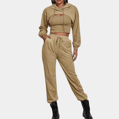 Daciana - Luxuriöses 3-teiliges Damenset für einen raffinierten Look