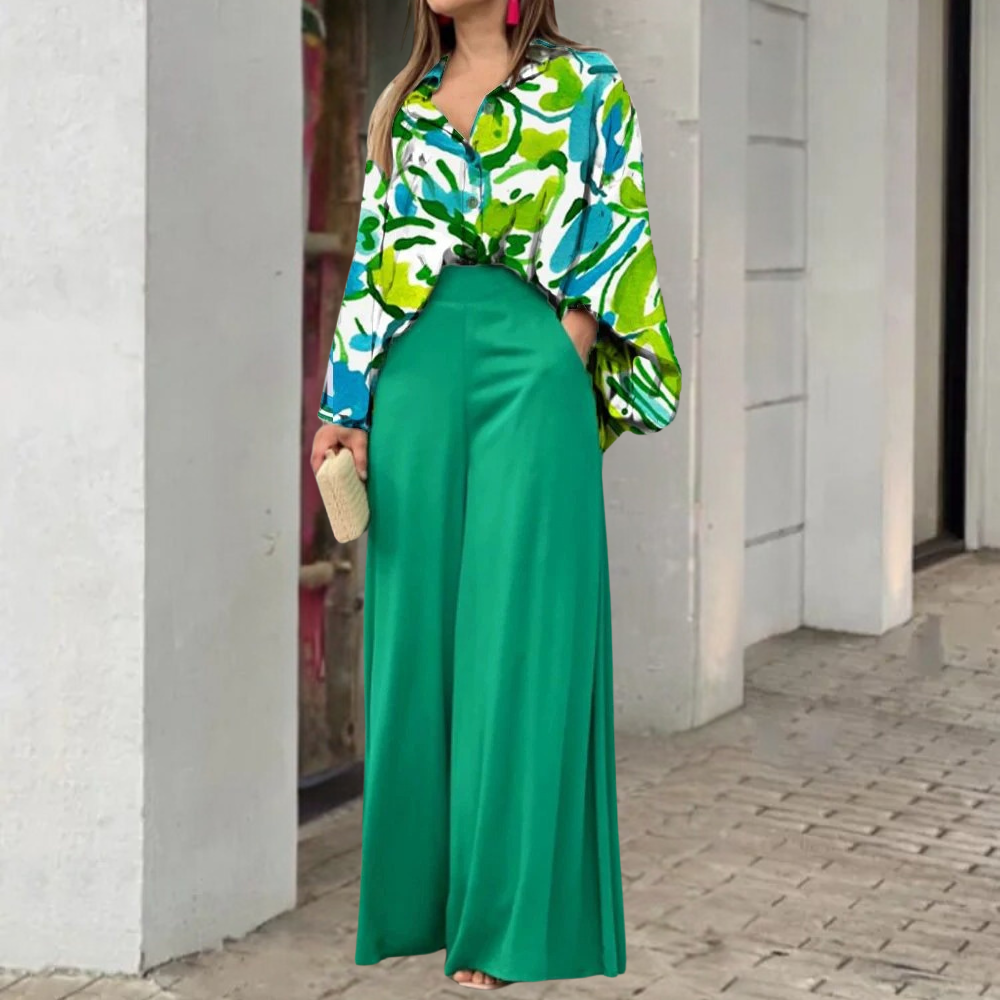 Mariuca - Elegantes, luxuriöses 2-teiliges Damenset