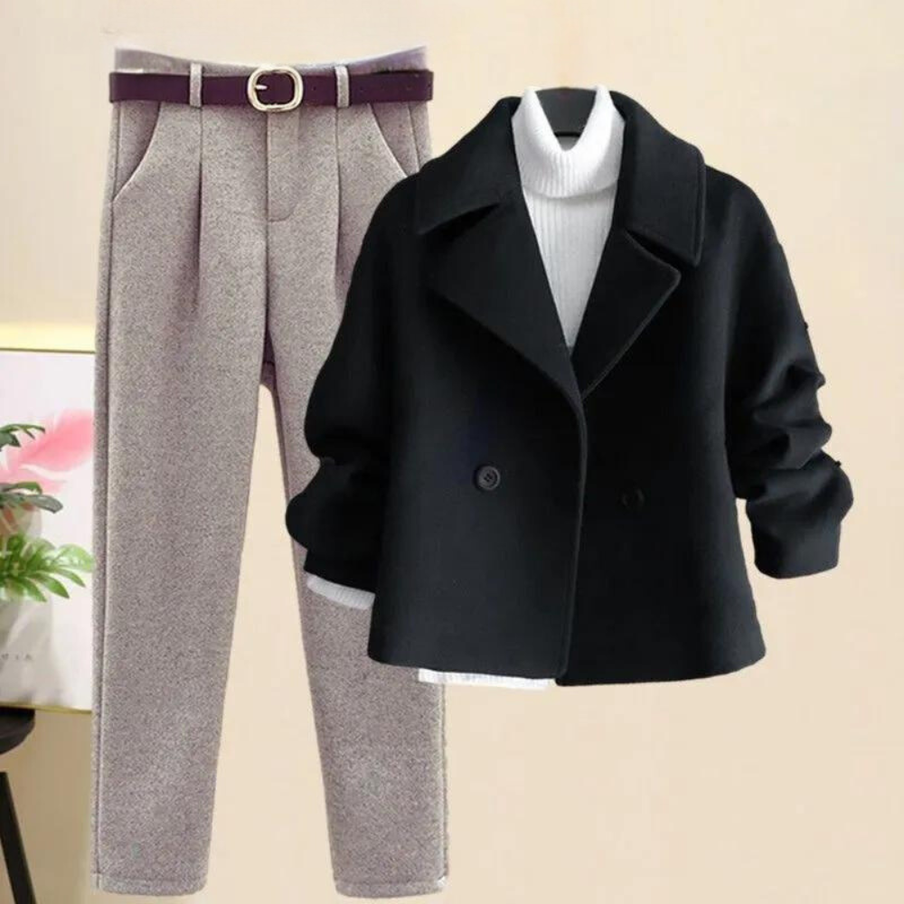 Lacey - Winter Luxe 3-teiliges Damenset für ultimativen Komfort und Stil