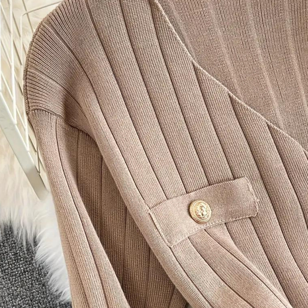 Elene - Schickes Damen-Strick-Ensemble