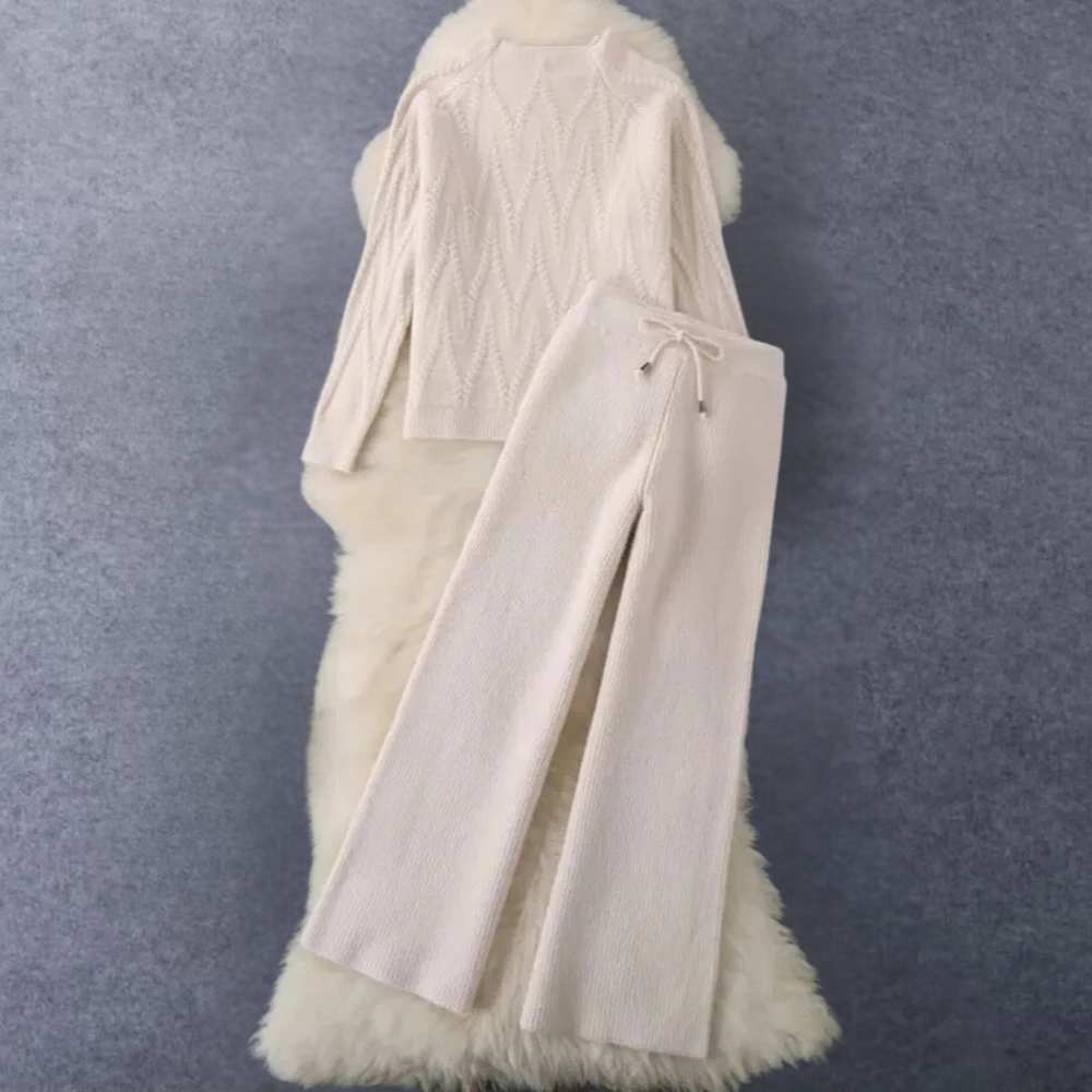 Graciela - Elegantes 2-teiliges Strickset für Damen