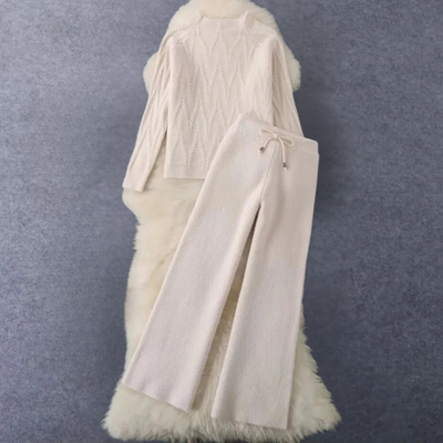 Graciela - Elegantes 2-teiliges Strickset für Damen