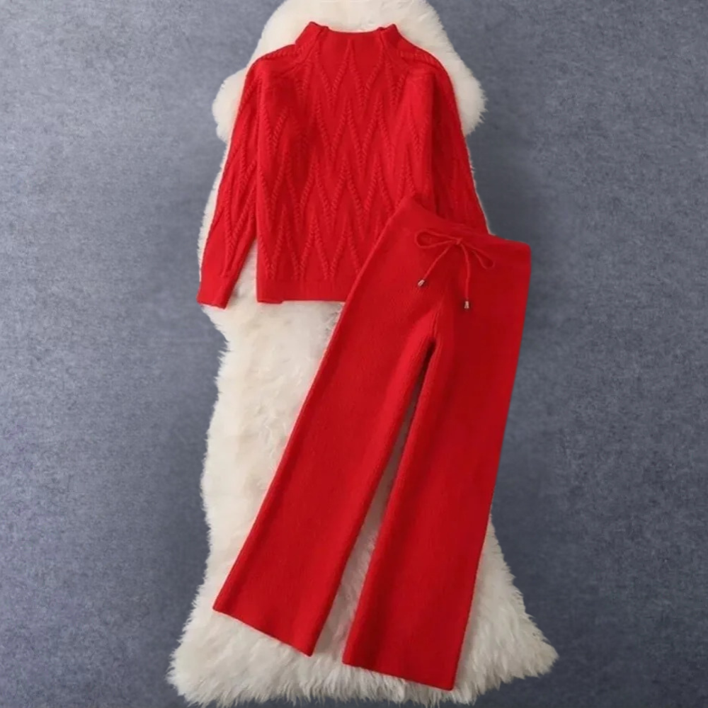 Graciela - Elegantes 2-teiliges Strickset für Damen