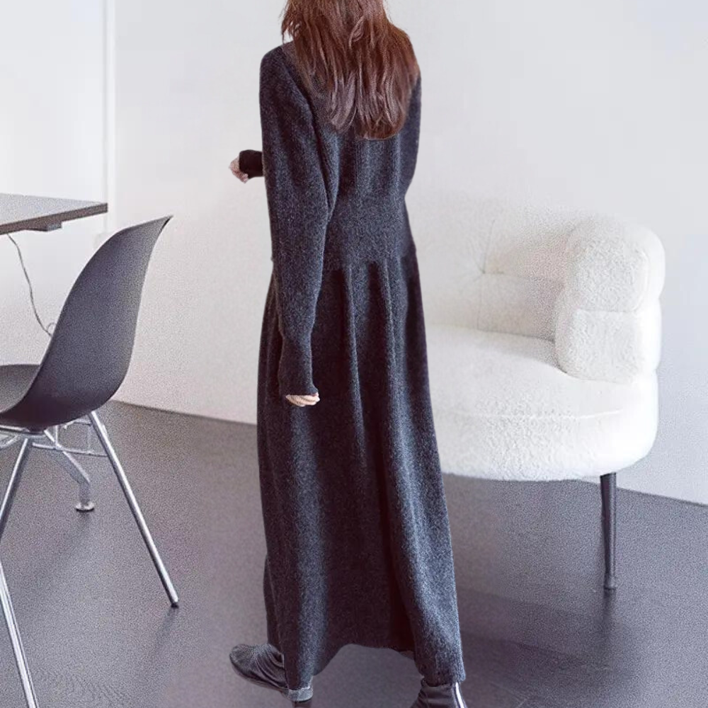 Kalea - Kuscheliges Strickset für Damen mit Rock