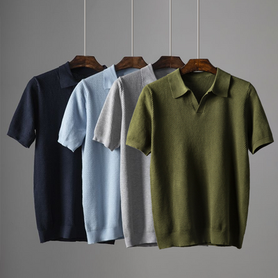 Leonard™ – Klassisches Kurzarm-Poloshirt