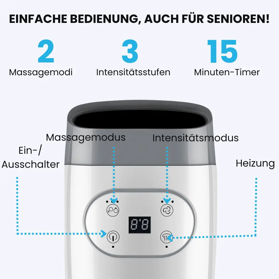 CarpalCare™ Elektrisches Handmassagegerät