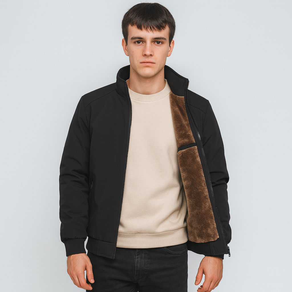 Rune | Herren-Winterjacke mit Stehkragen