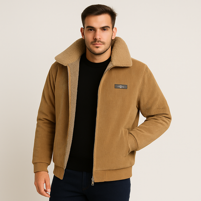Ralph | Herren Cordjacke – Zeitlose warme Winterjacke