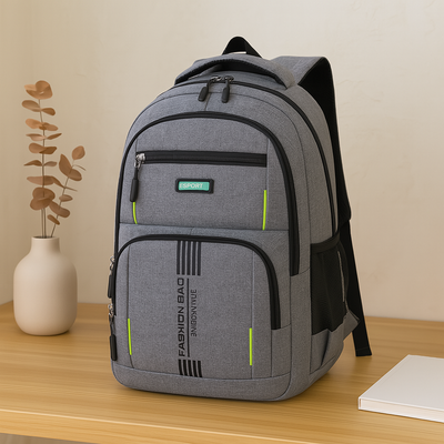 Herrenrucksack mit großem Fassungsvermögen – Stylische Reisetasche mit Laptopfach und mehreren Taschen