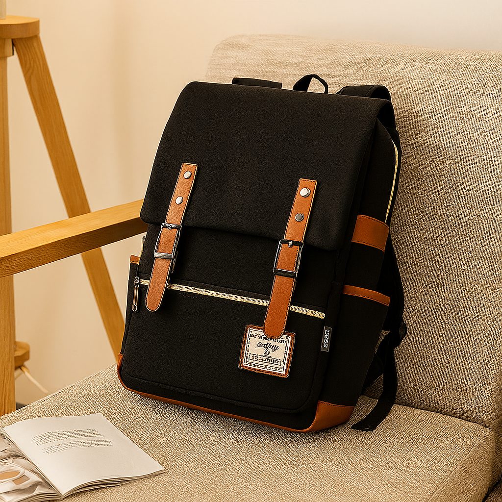 Robuste Outdoor-Tasche für Damen und Herren mit Laptop-Aufbewahrung