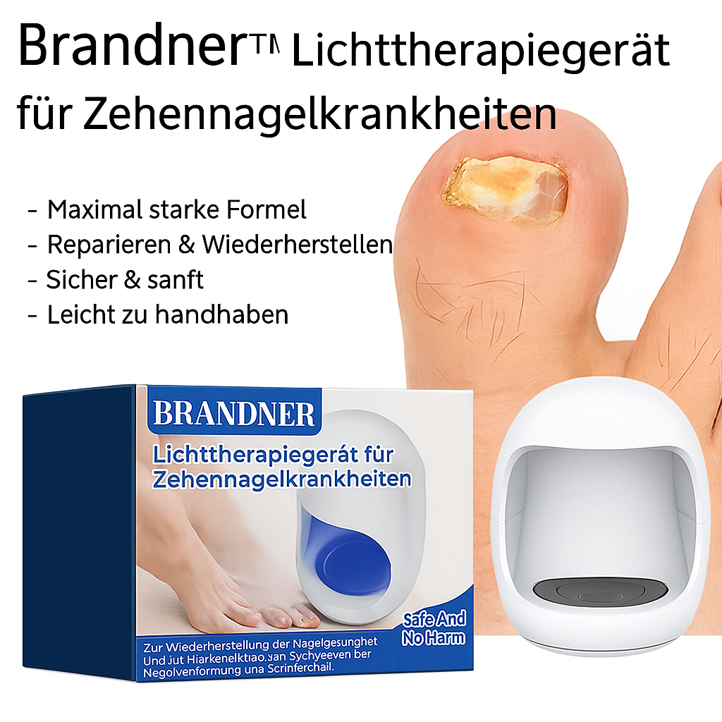 LLLT Nagelpilz Gerät - Lichttherapiegerät für Zehennagelkrankheiten