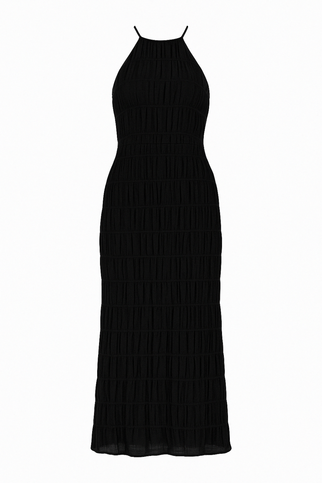 MIRAVO | Elegantes Halterneck-Maxikleid