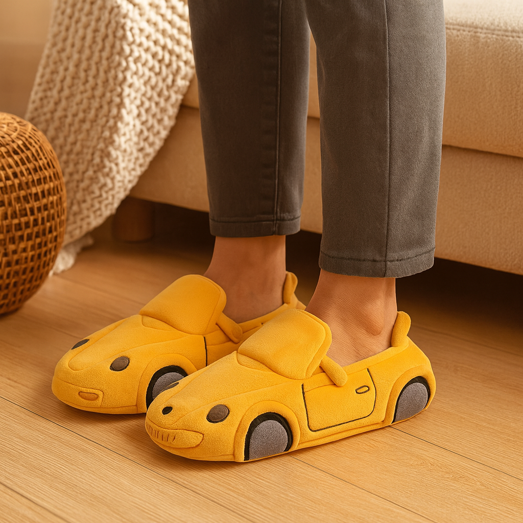 Anders | Warme Herren-Winterhausschuhe mit Wollfutter