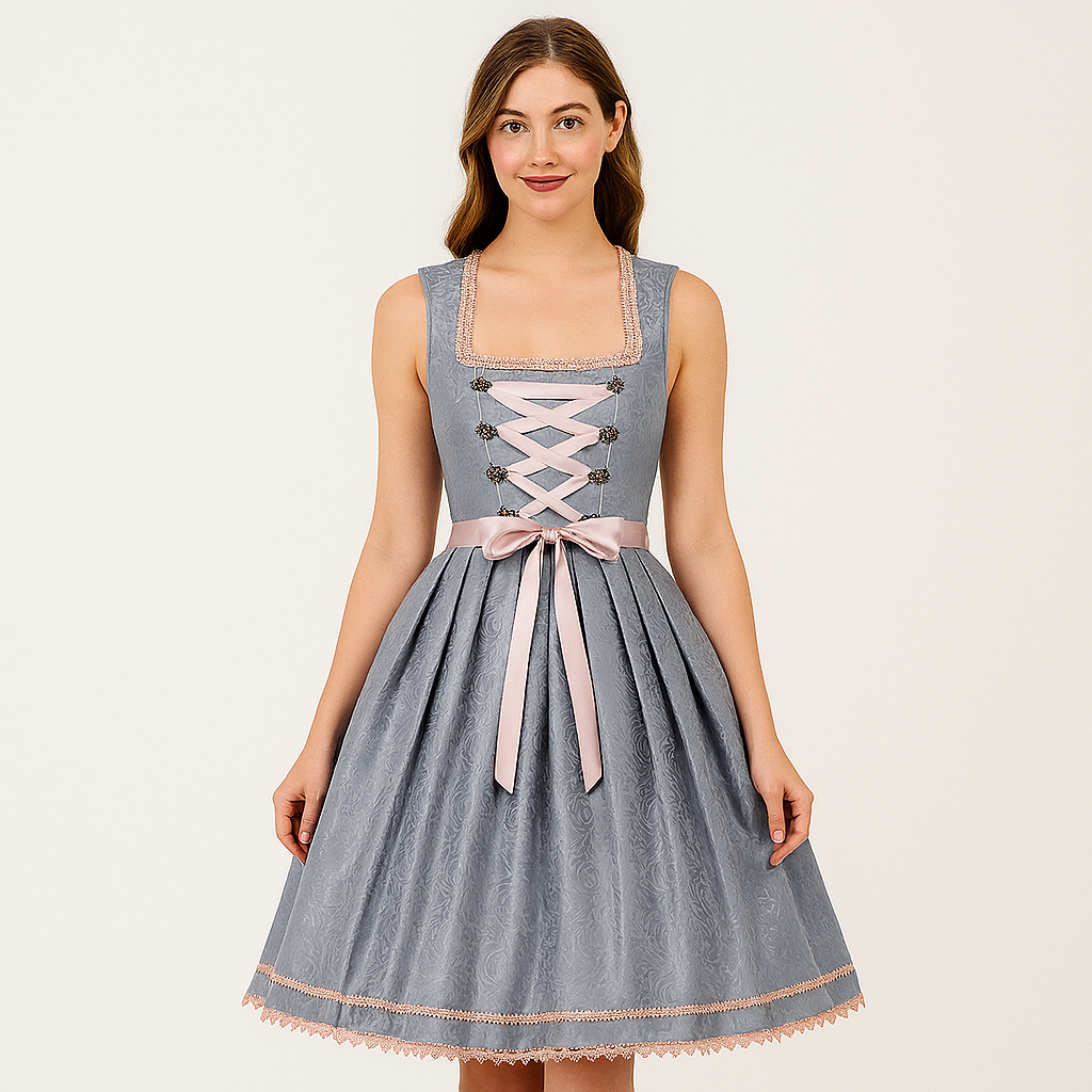Dirndl Damen Set – Vintage Tracht für Wiesn & Volksfest