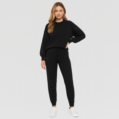 Eleganter Damen-Trainingsanzug – Stilvolles Loungewear-Set für Zuhause oder Freizeit