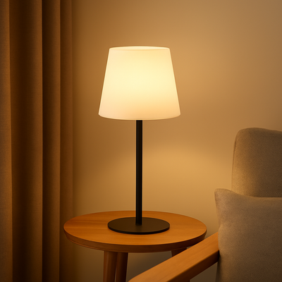 LumiGlow – Kabellose wiederaufladbare Lampe mit einstellbarer warmen Beleuchtung