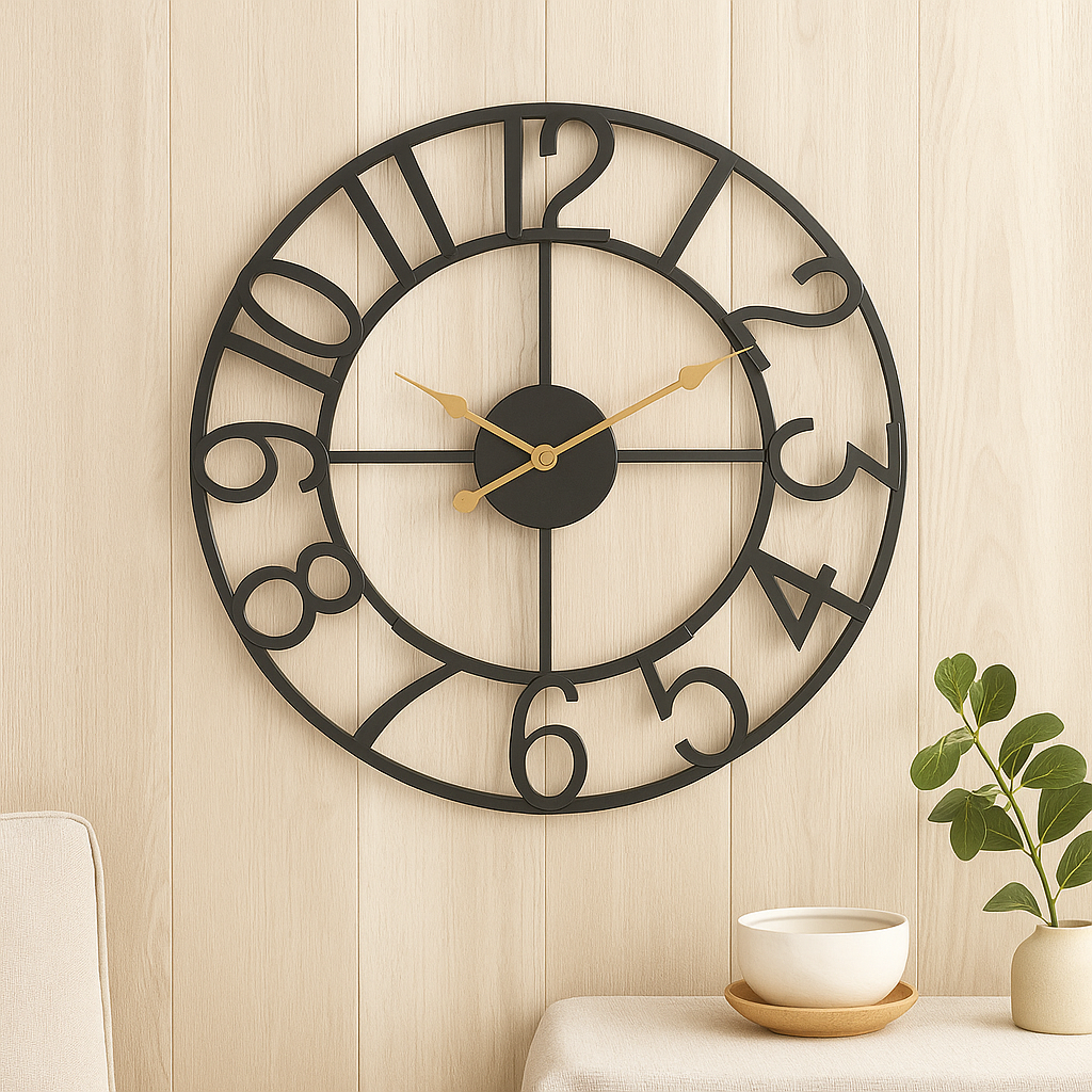 TimeVista – Stilvoller Retro-Digital-Wecker mit großem, gut ablesbarem Display