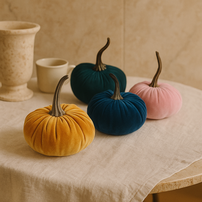 HarvestHug – Handgefertigtes weiches Halloween-Kürbiskissen