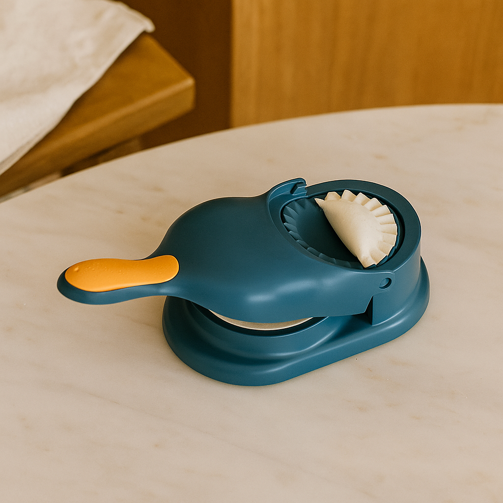 DoughMaster – 2-in-1 Teigtaschen-Set für schnelle und perfekte hausgemachte Teigtaschen