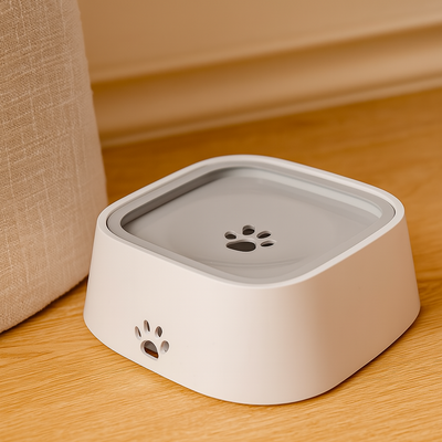 PawSip – Tropfwasserfeste flüssige Wasserschale für Hunde und Katzen