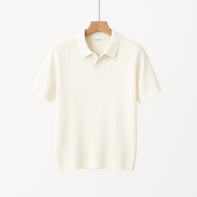 Lucas Strick Poloshirt Herren Kurzarm